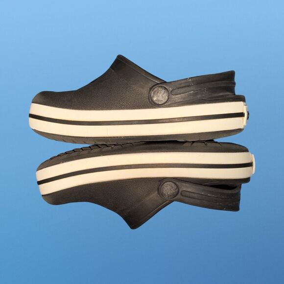 Toddler Unisex Off Crocs Black Crocband Clogs Slip On Size C 8 C8 - Picture 3 of 7